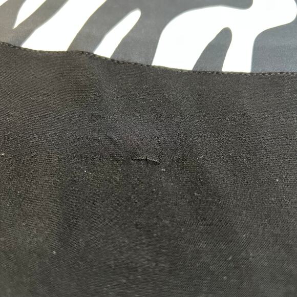 Joseph Ribkoff Round Neck Stripe Tropical Zebra Print Dress Size 10 Colorful - Picture 9 of 9